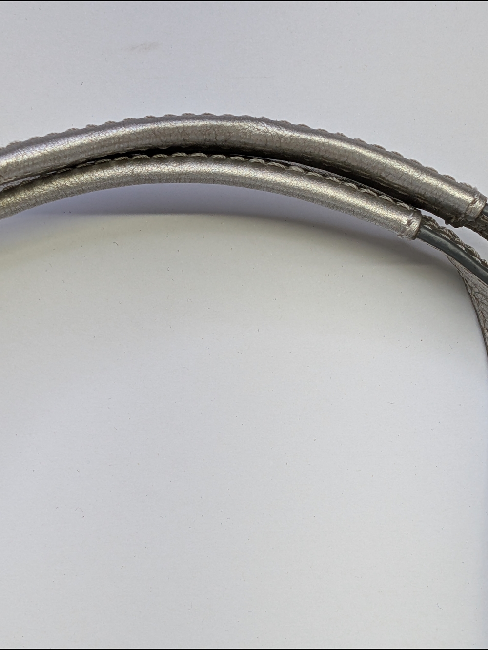 Coach Signature Gray / Silver Canvas / Leather Medium Soho Hobo Bag Purse F18909 - Picture 4 of 12
